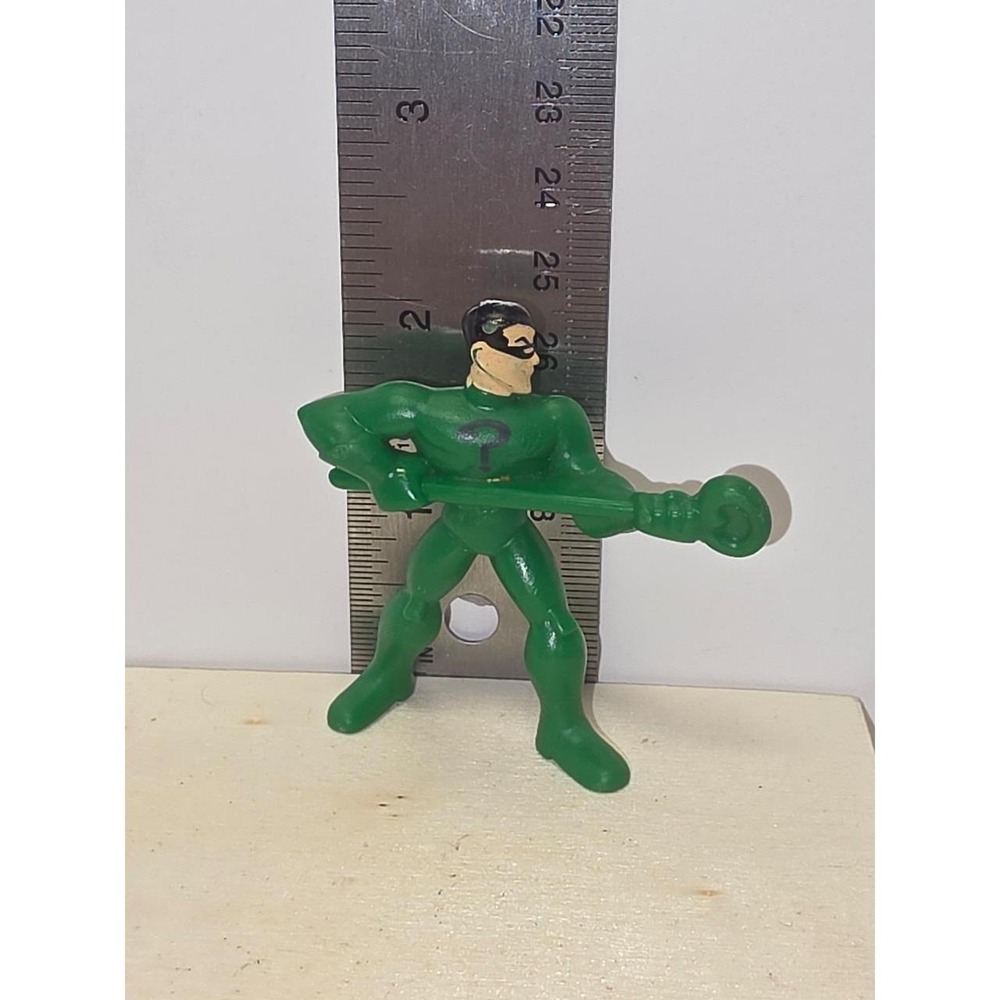 Green Riddler Action Figure with Question Mark Staff mini